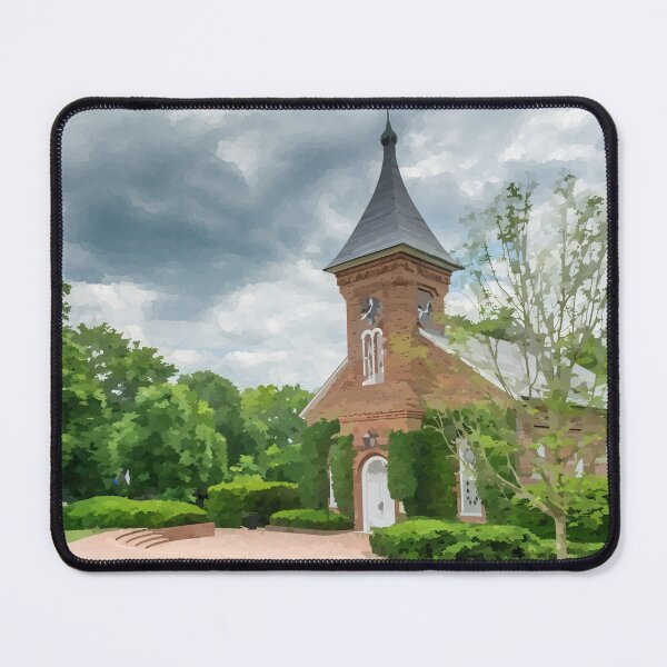 Item preview, University Chapel in Lexington Virginia - Watercolour Style designed and sold by WWWC2288.