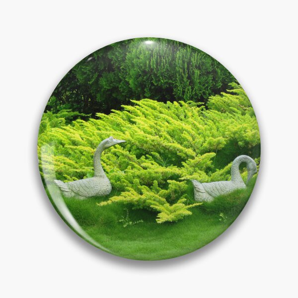 Item preview, Geese in a Sea of Green - Hunter Valley Gardens designed and sold by Marilyn Harris.