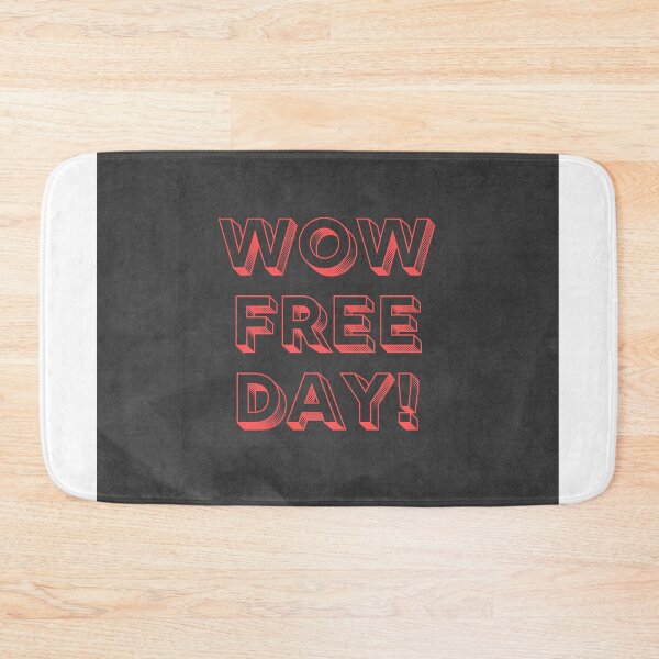 Item preview, Wow Free Day designed and sold by Alreynaldi31.