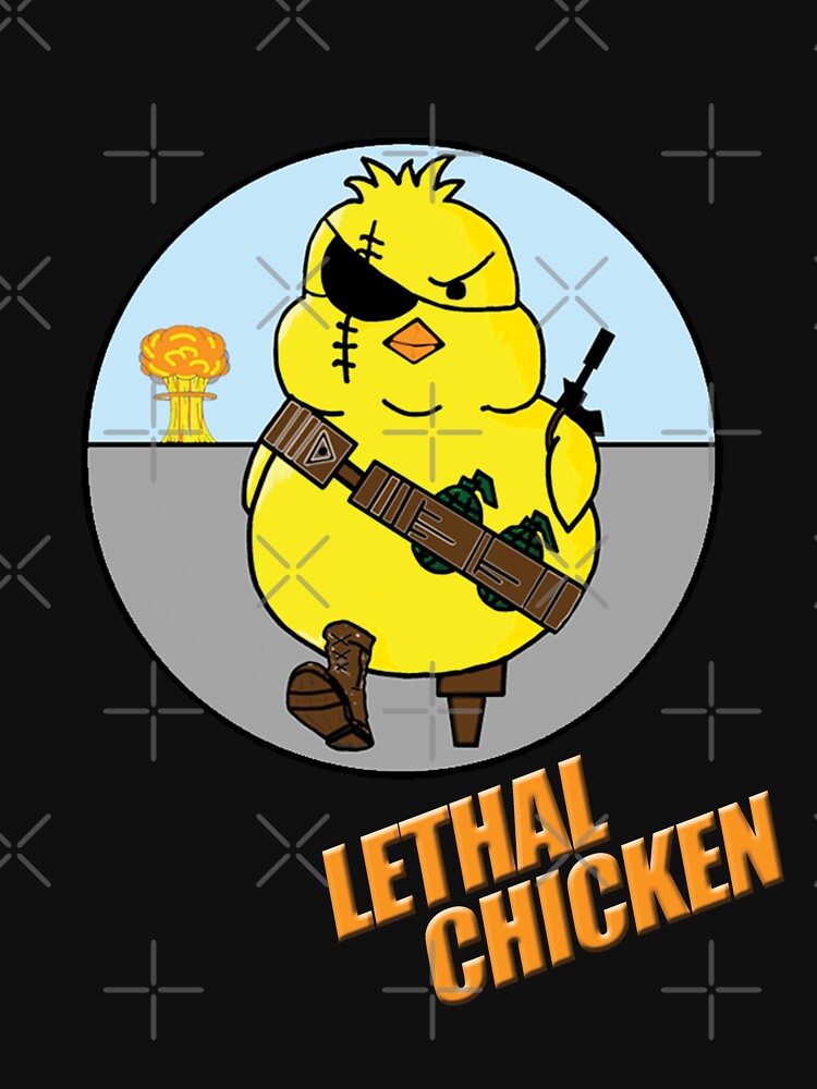 Artwork view, Lethal Chicken Games Logomark designed and sold by LethalChicken