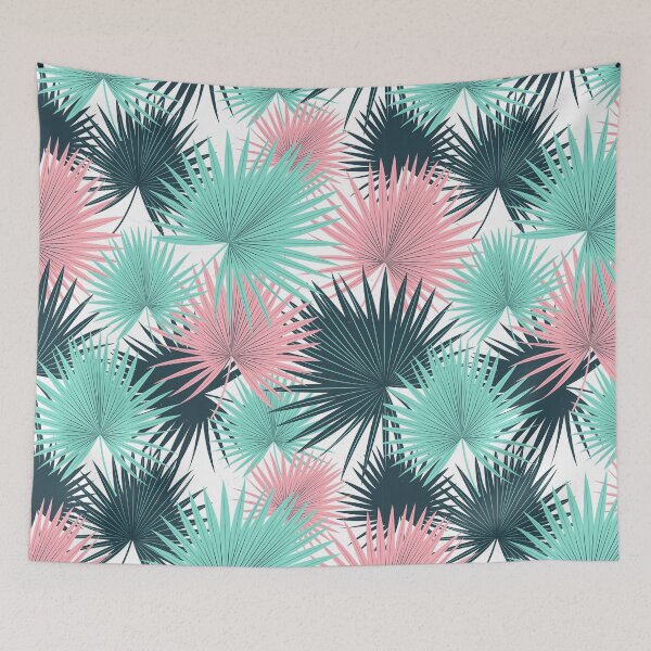 Item preview, Pastel Palm Leaves designed and sold by Orce Vasilev.