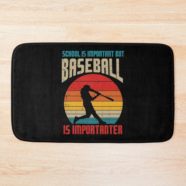 Item preview, School Is Important But Baseball Importanter Funny Baseball Player designed and sold by MichelSorour.