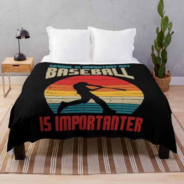 Item preview, School Is Important But Baseball Importanter Funny Baseball Player designed and sold by MichelSorour.