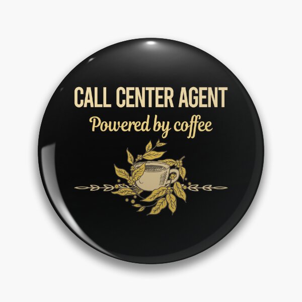 Item preview, Powered By Coffee Call Center Agent designed and sold by trinayolkcelia.