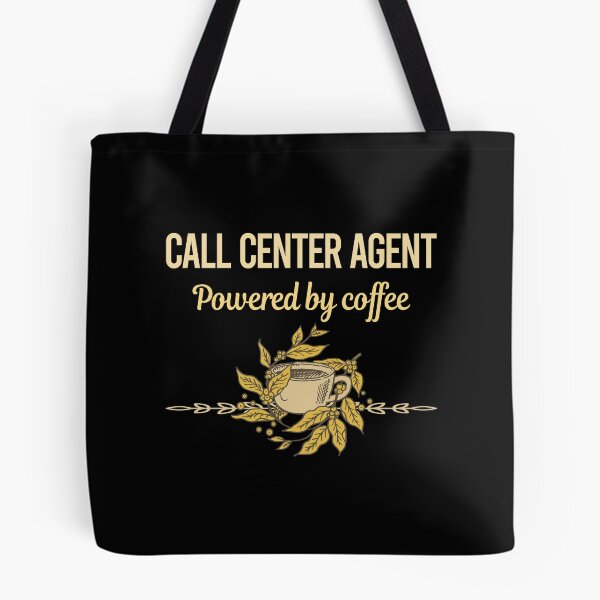 Item preview, Powered By Coffee Call Center Agent designed and sold by trinayolkcelia.