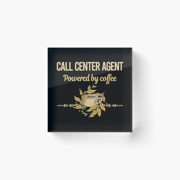 Item preview, Powered By Coffee Call Center Agent designed and sold by trinayolkcelia.