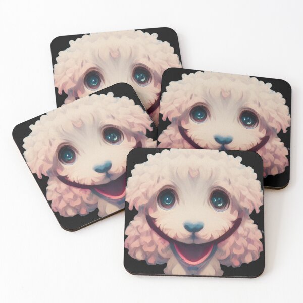 Item preview, Gfab Bfab Gen Ai FFab Surreal Trends Happy Poodle Face Design/Art designed and sold by Surrealtrends.