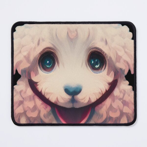 Item preview, Gfab Bfab Gen Ai FFab Surreal Trends Happy Poodle Face Design/Art designed and sold by Surrealtrends.