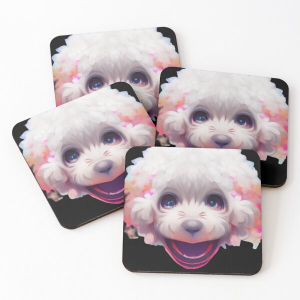 Item preview, Gfab Bfab Gen Ai FFab Surreal Trends Happy Poodle Face Design/Art designed and sold by Surrealtrends.