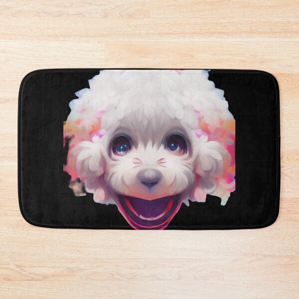 Item preview, Gfab Bfab Gen Ai FFab Surreal Trends Happy Poodle Face Design/Art designed and sold by Surrealtrends.