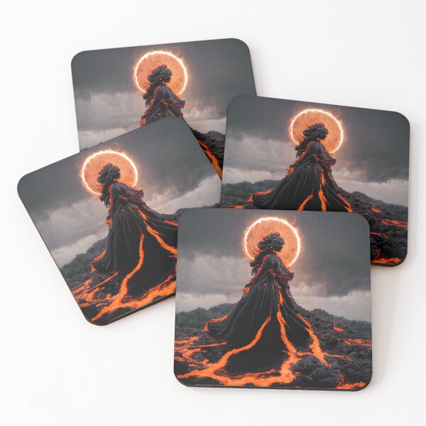Item preview, Pele Volcano Goddess designed and sold by INFINITYGUY ⭐⭐⭐⭐⭐.