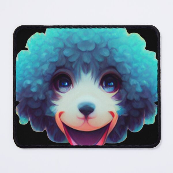 Item preview, Gfab Bfab Gen Ai FFab Surreal Trends Happy Poodle Face Design/Art designed and sold by Surrealtrends.