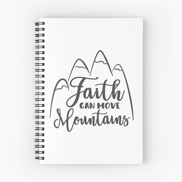 Item preview, Christian Design - Faith Can Move Mountains designed and sold by simplydesignart.