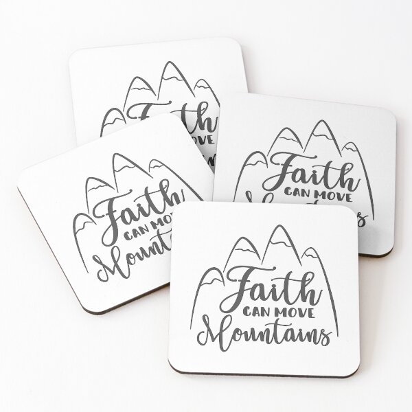Item preview, Christian Design - Faith Can Move Mountains designed and sold by simplydesignart.
