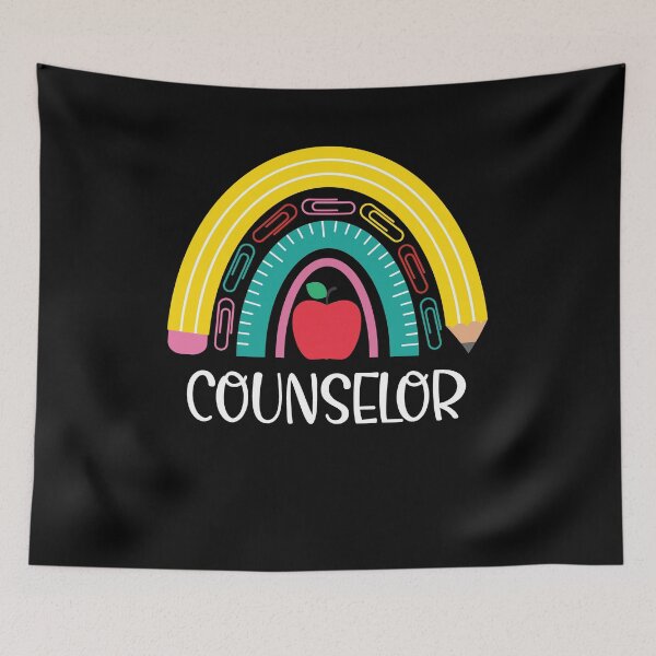 Item preview, Counselor teacher school leopard apple designed and sold by elizabethdawnn.