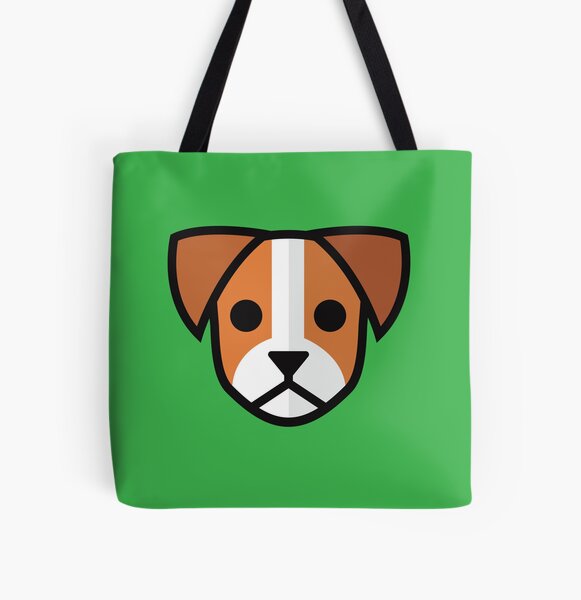 Jack Russell Terrier All Over Print Tote Bag