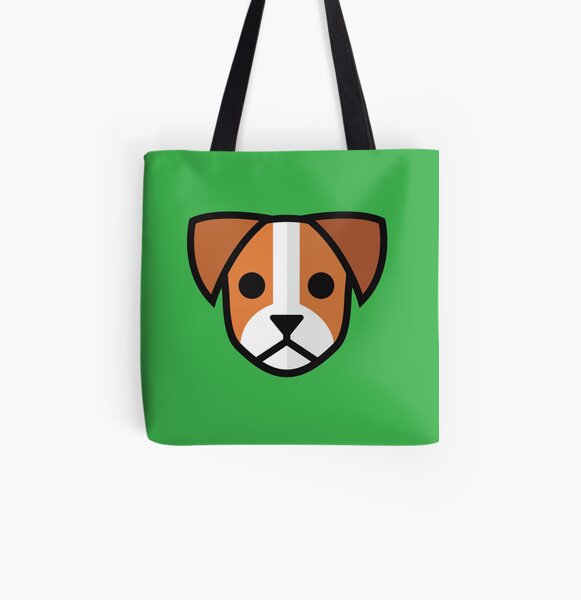 Jack Russell Terrier All Over Print Tote Bag