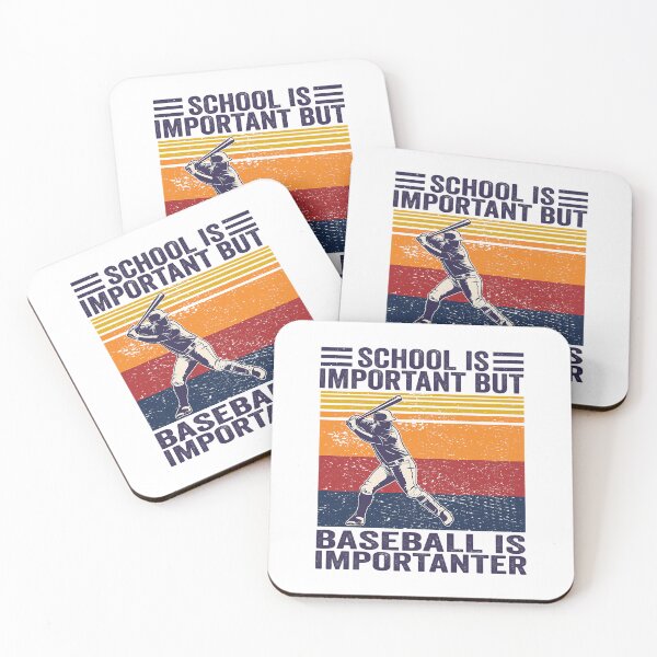Item preview, School Is Important But Baseball Is Importanter Baseball School designed and sold by MichelSorour.