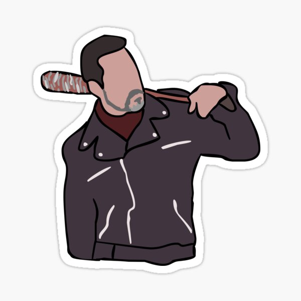 Negan Pegatina