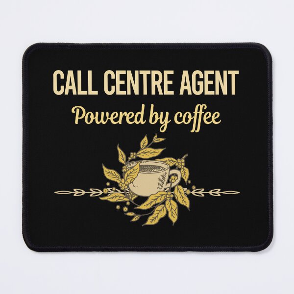 Item preview, Powered By Coffee Call Centre Agent designed and sold by trinayolkcelia.