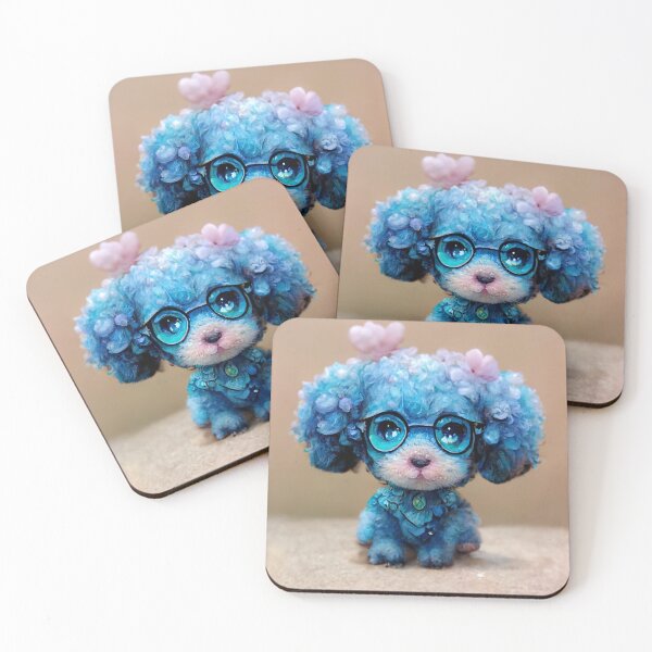 Item preview, Super cute Kawaii Poodle designed and sold by INFINITYGUY ⭐⭐⭐⭐⭐.