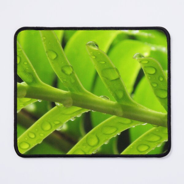 Item preview, Green Leaves & Raindrops designed and sold by Marilyn Harris.