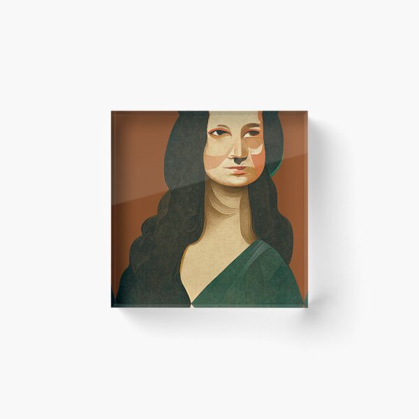 Item preview, Modern Mona Lisa designed and sold by deificusArt.