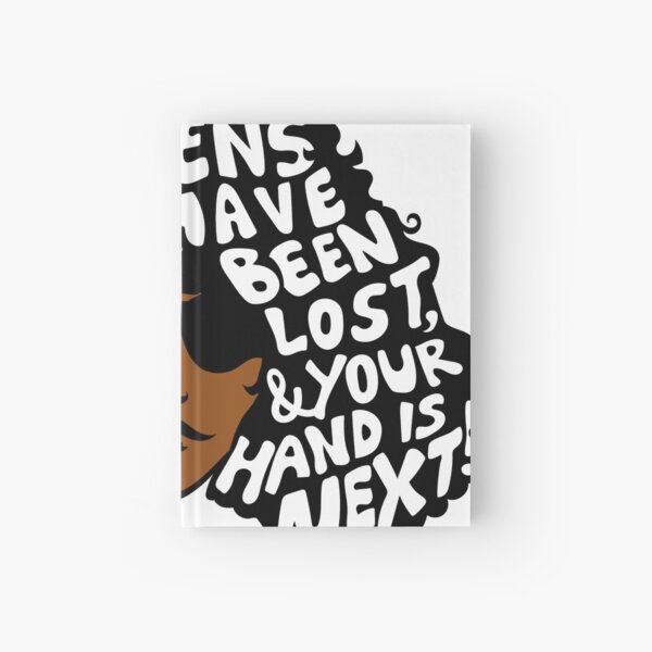 Don't Touch My Hair Hardcover Journal