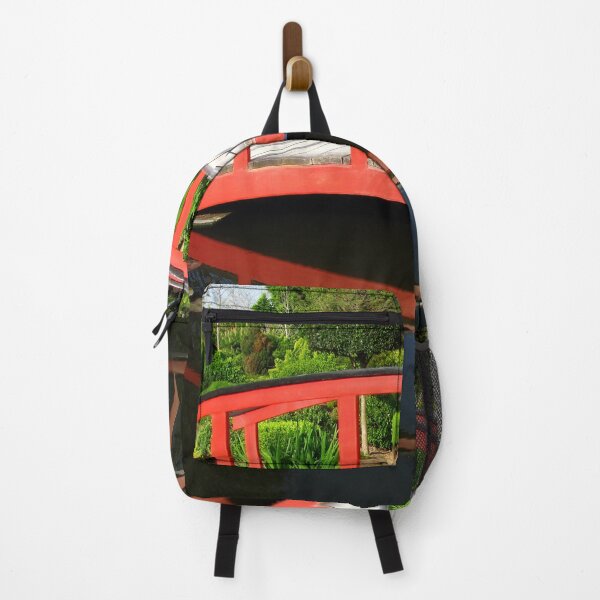 Item preview, Red Bridge Reflections - Japanese Gardens designed and sold by Marilyn Harris.