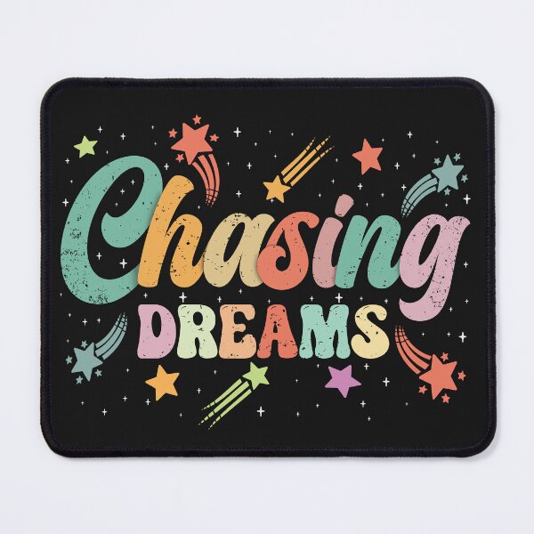 Item preview, Chasing dreams - inspirational saying designed and sold by VichallanStudio.