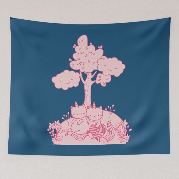 Item preview, Adventures of Caticorn 10 pink nursery cat unicorn designed and sold by LuciousFeil.