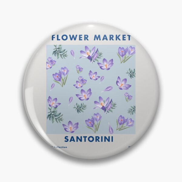 Item preview, Flower Market Santorini No.10 designed and sold by MaiZephyr.