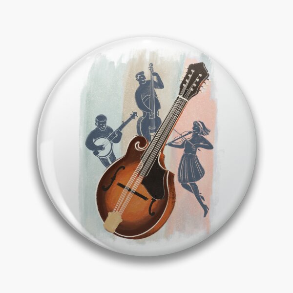 Item preview, Bluegrass Jam with Mandolin and Banjo designed and sold by Banjucate.