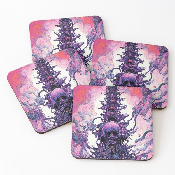 Item preview, Screams of a Bud of Fly Pirate Samurai  Tecno Noir Cyber Punk Demon Hunter designed and sold by esotericorigins.