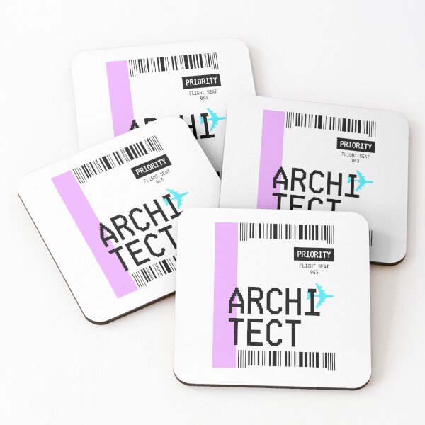 Item preview, PLANE TICKET PROFESSION ARCHITECT designed and sold by aydapadi.