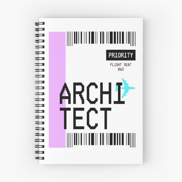 Item preview, PLANE TICKET PROFESSION ARCHITECT designed and sold by aydapadi.