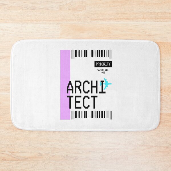 Item preview, PLANE TICKET PROFESSION ARCHITECT designed and sold by aydapadi.