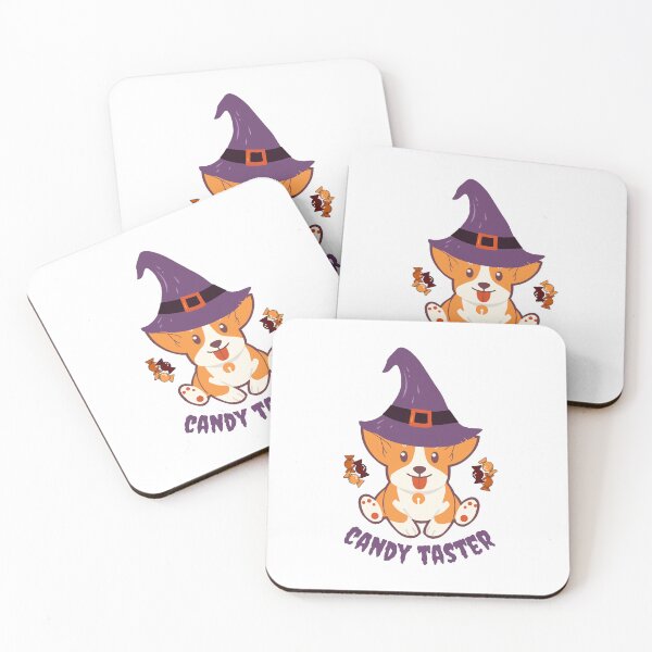 Item preview, Halloween Official Candy Taster Cute Dog designed and sold by CraftyAnimal.
