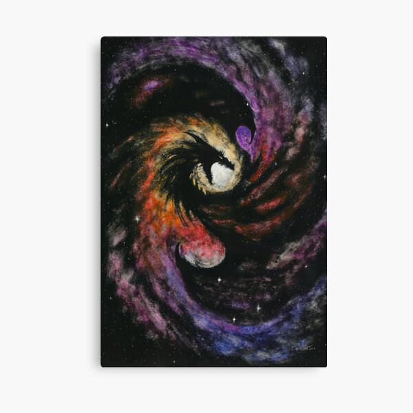 Dragon Galaxy Canvas Print