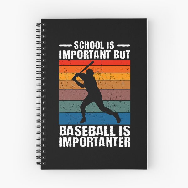 Item preview, School Is Important But Baseball Is Importanter Baseball Pitcher designed and sold by MichelSorour.