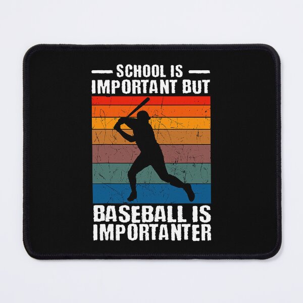 Item preview, School Is Important But Baseball Is Importanter Baseball Pitcher designed and sold by MichelSorour.