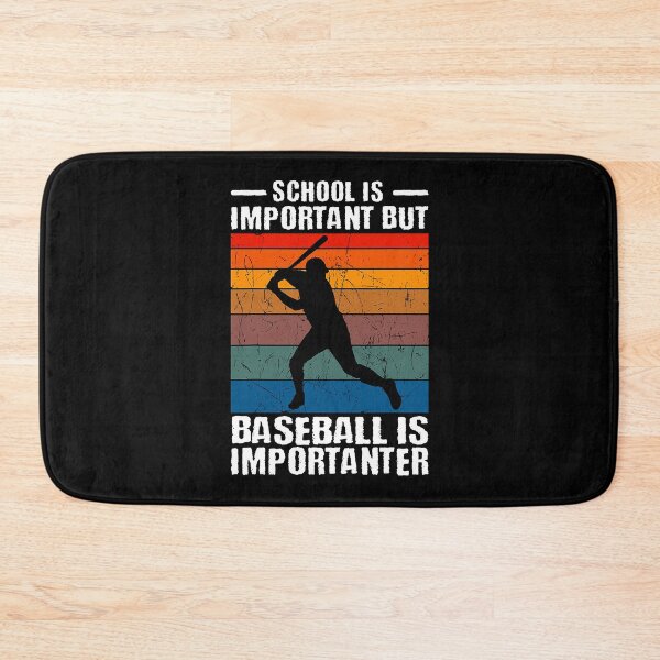 Item preview, School Is Important But Baseball Is Importanter Baseball Pitcher designed and sold by MichelSorour.