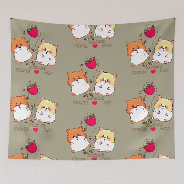 Item preview, Hamster | Hamster Lover - World Animal Day designed and sold by FennyWijayaMomo.