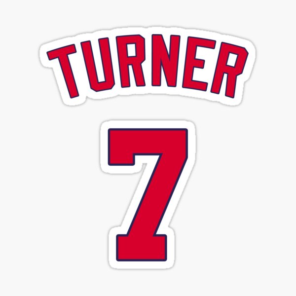 CLEARANCE Trea Turner Slide Sticker 