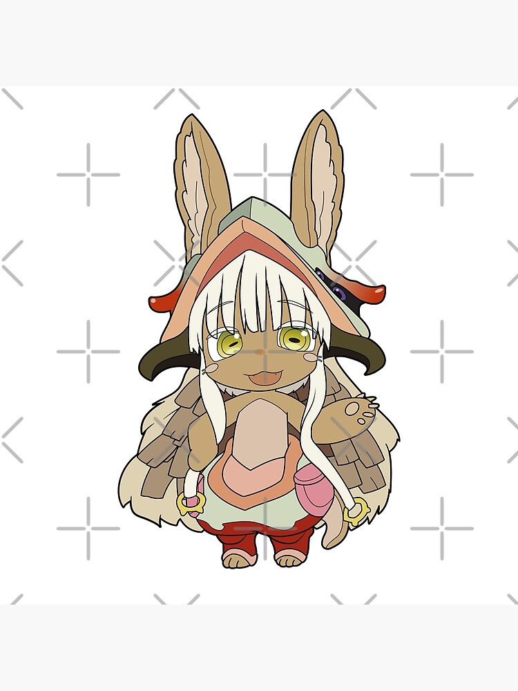 Cute chibi artwork of made in abyss characters