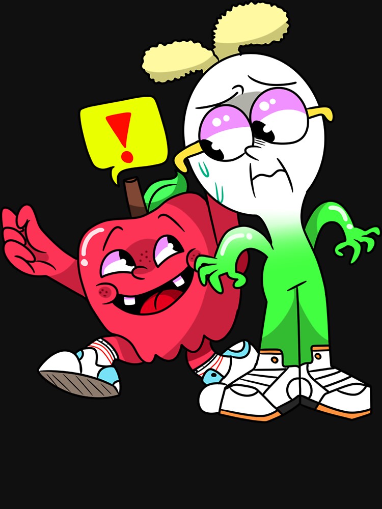 "Apple And Onion Cartoon Network " Tshirt for Sale by UweLindemann