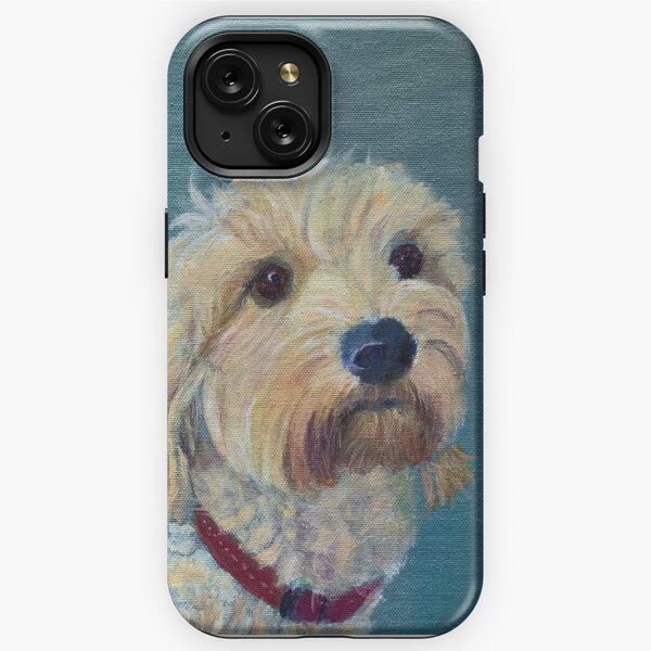 Cute cockapoo iPhone Tough Case