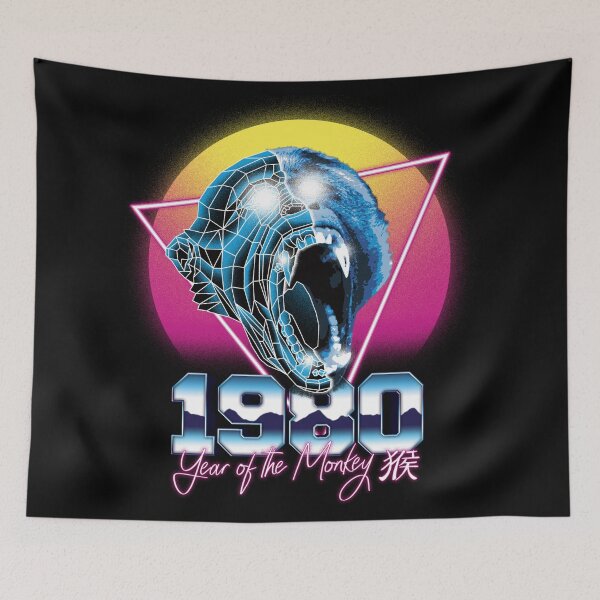 Item preview, 1980 year of the monkey designed and sold by aither81.