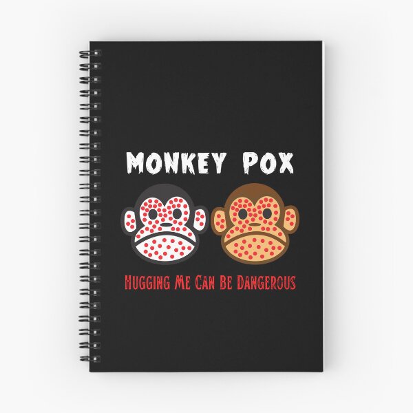 Item preview, Monkey pox, Hugging Me Can Be Dangerous sticker, t-shrits, mug and hats designed and sold by pookamon14.