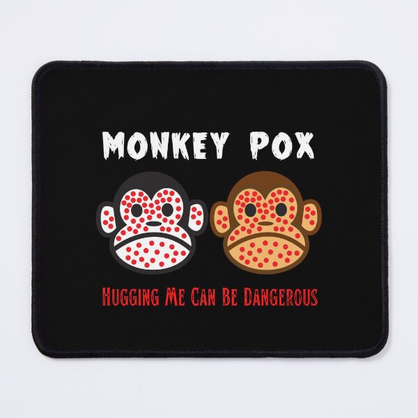 Item preview, Monkey pox, Hugging Me Can Be Dangerous sticker, t-shrits, mug and hats designed and sold by pookamon14.